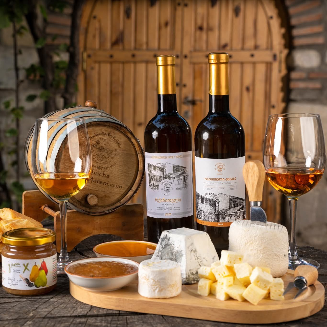 Wine Tasting with Cheese & Jams